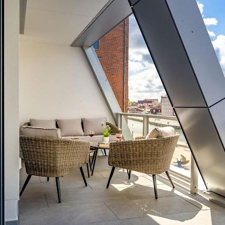 Hafenspitze App 23 Apartment Wismar Bagian luar foto