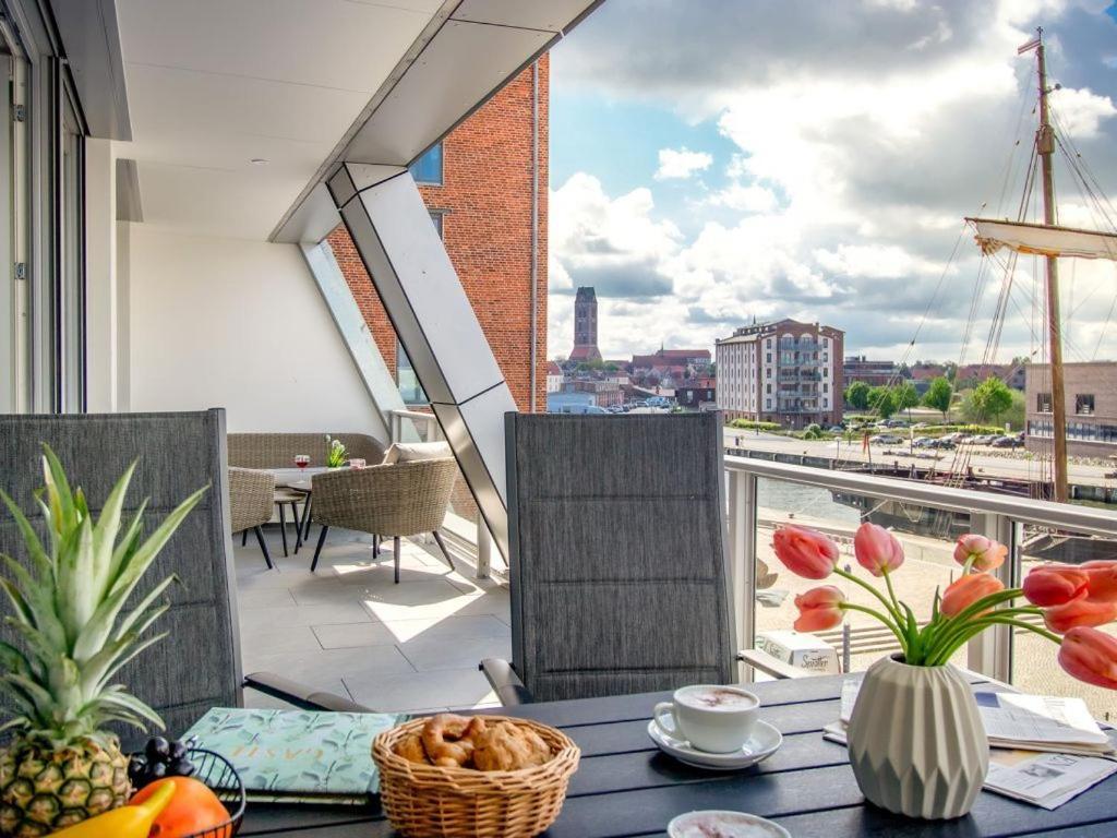 Hafenspitze App 23 Apartment Wismar Bagian luar foto