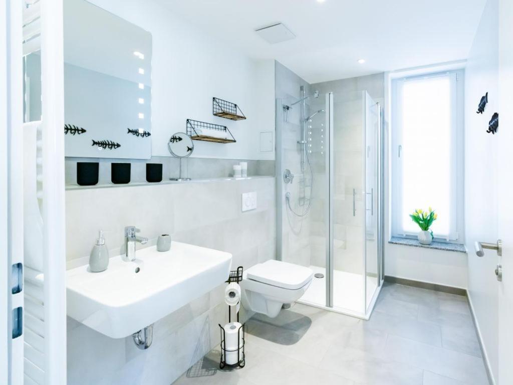 Hafenspitze App 23 Apartment Wismar Bagian luar foto