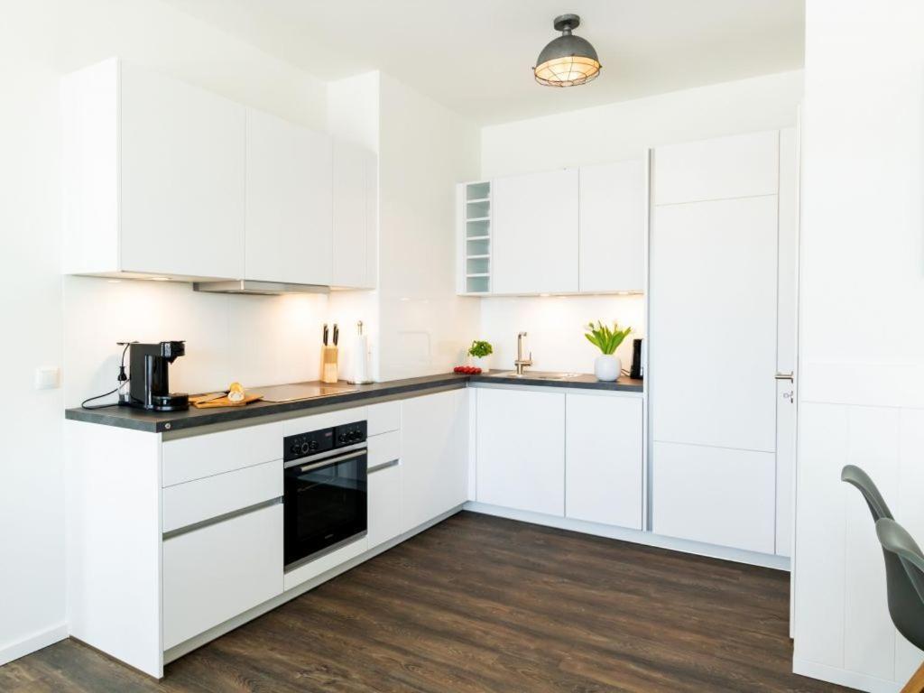 Hafenspitze App 23 Apartment Wismar Bagian luar foto